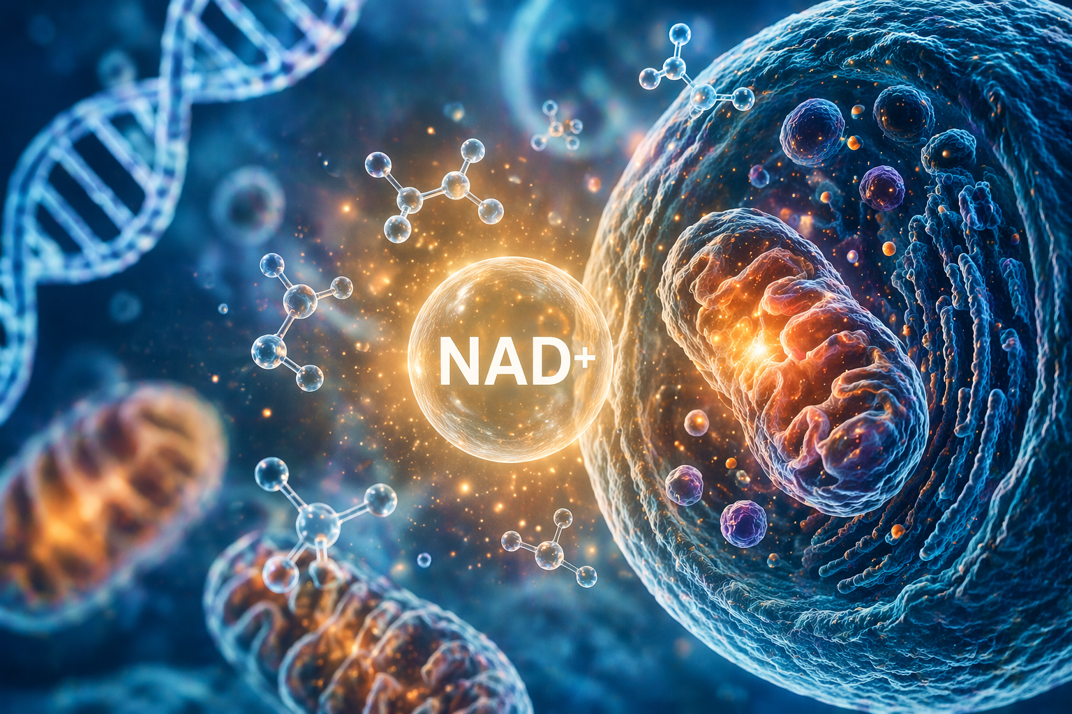 NAD+: kodėl ši molekulė šiandien yra ilgaamžiškumo diskusijų centre