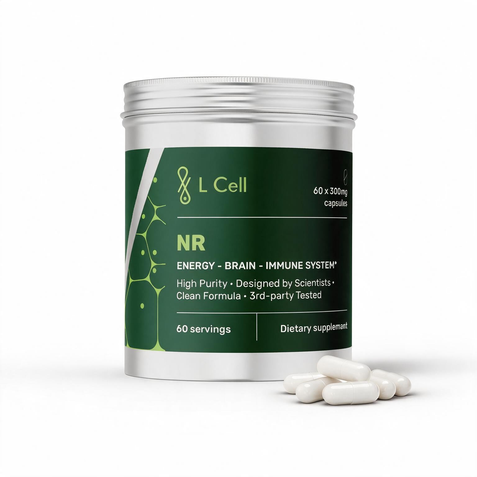 NR (300mg kapsulės, 60 vnt.)