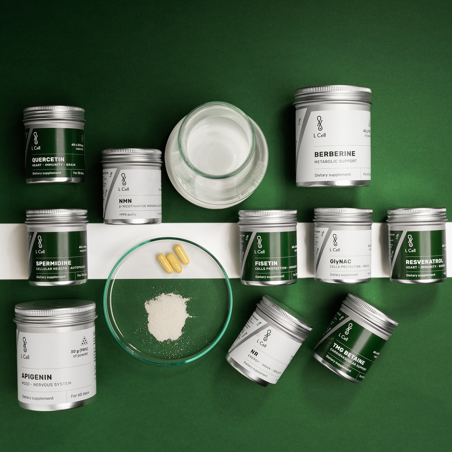 NAD+ Formula (30 servings, 90 capsules)