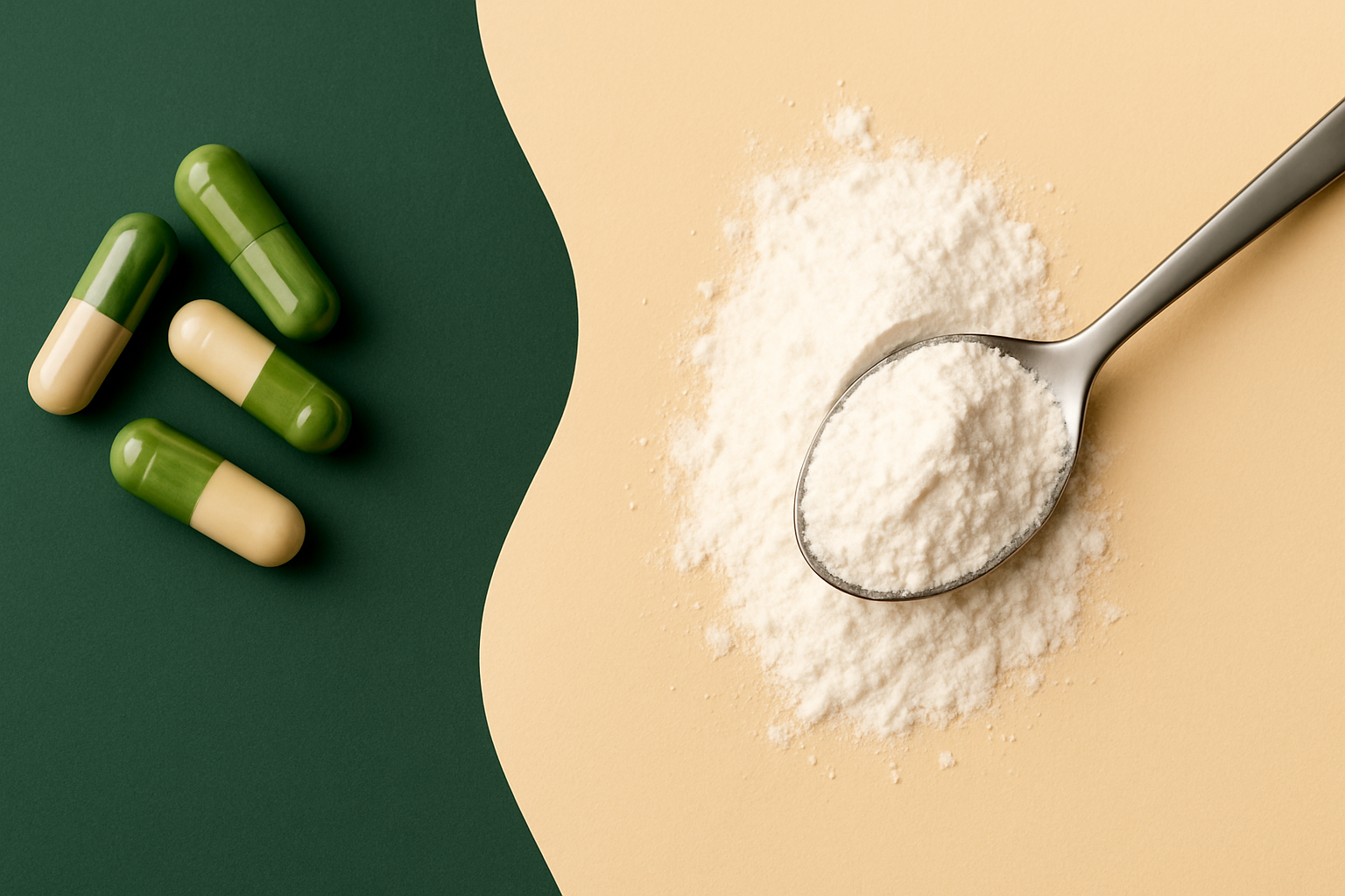 Milteliai ar kapsulės: kaip suprasti, kuri forma veikia geriau?