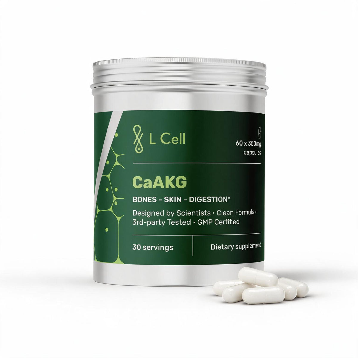 CaAKG (350mg kapsulės, 60 vnt.)