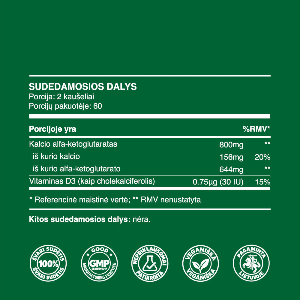 CaAKG (milteliai, 48g)