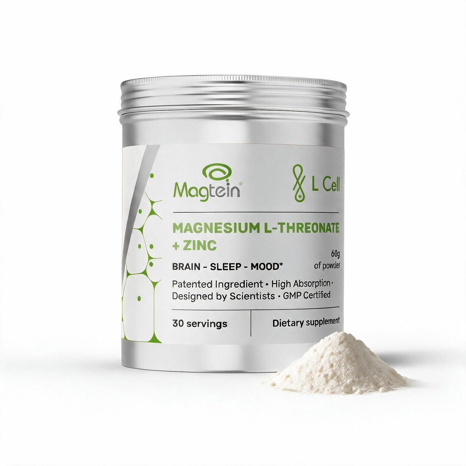 Magnio L-Treonatas (milteliai, 60g)