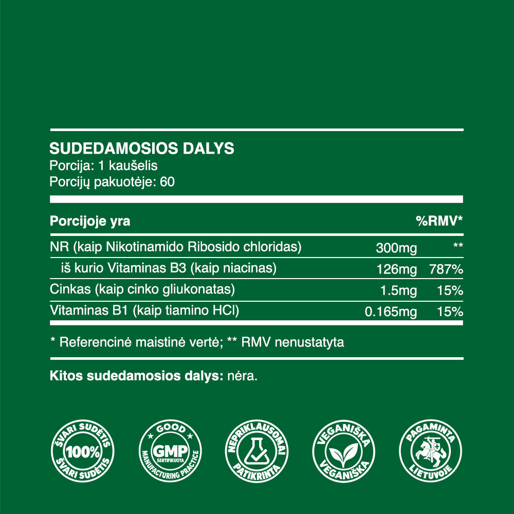 NR (milteliai, 24g)